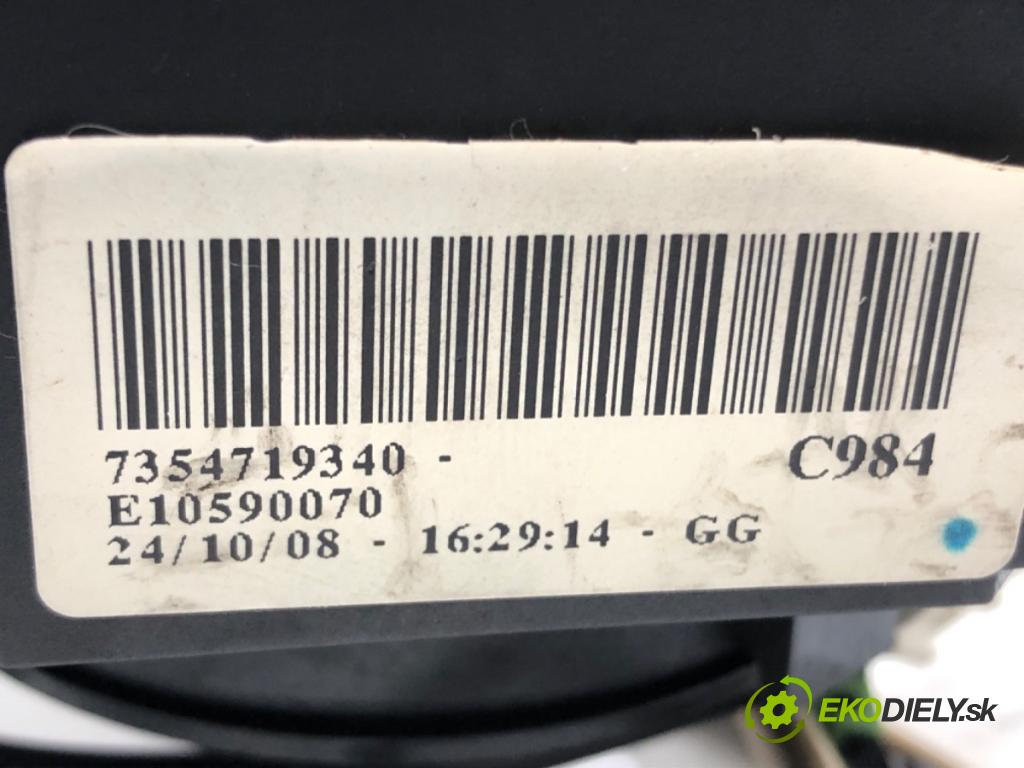FIAT GRANDE PUNTO (199_) 2005 - 2022    1.4 (199AXB11, 199AXB1A, 199BXB1A, 199AXL1A) 57 kW [77 KM] benzyna 2005 - 2015  Prepínač kombinovaný 7354719340 (Prepínače, spínače, tlačidlá a ovládače kúrenia)
