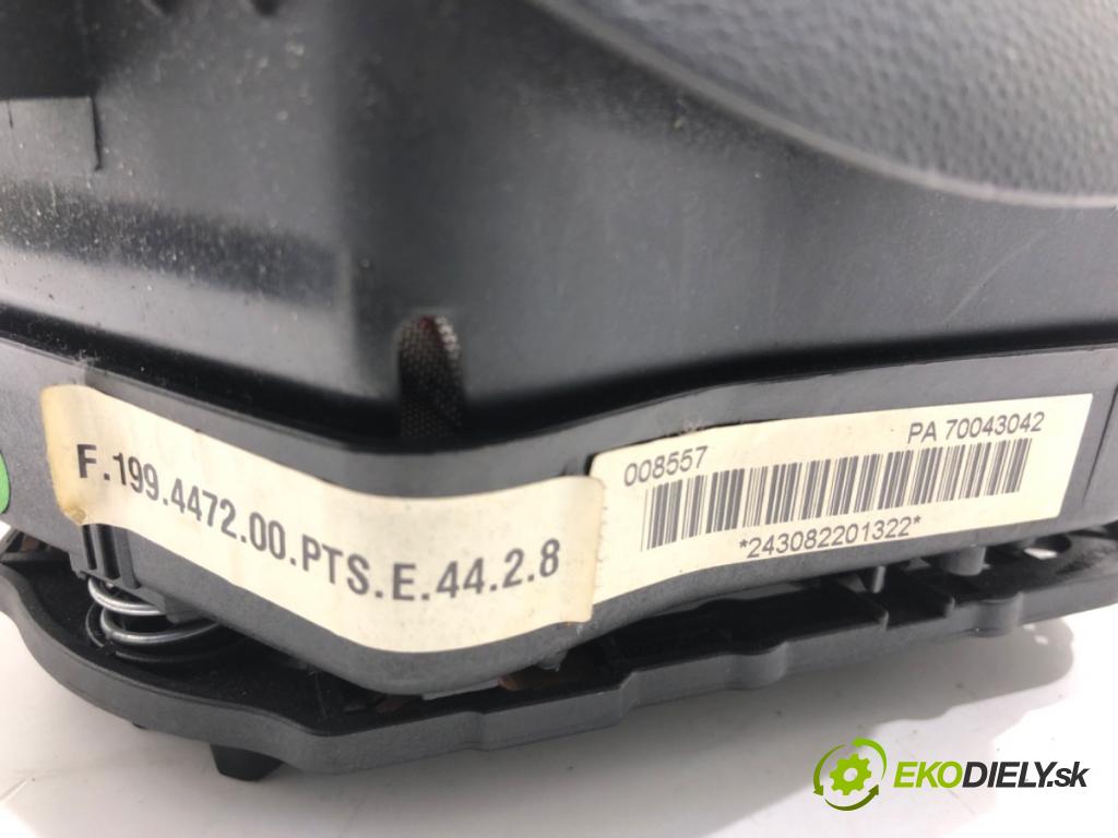 FIAT GRANDE PUNTO (199_) 2005 - 2022    1.4 (199AXB11, 199AXB1A, 199BXB1A, 199AXL1A) 57 kW [77 KM] benzyna 2005 - 2015  AirBag volantu 70043042 (Airbagy)