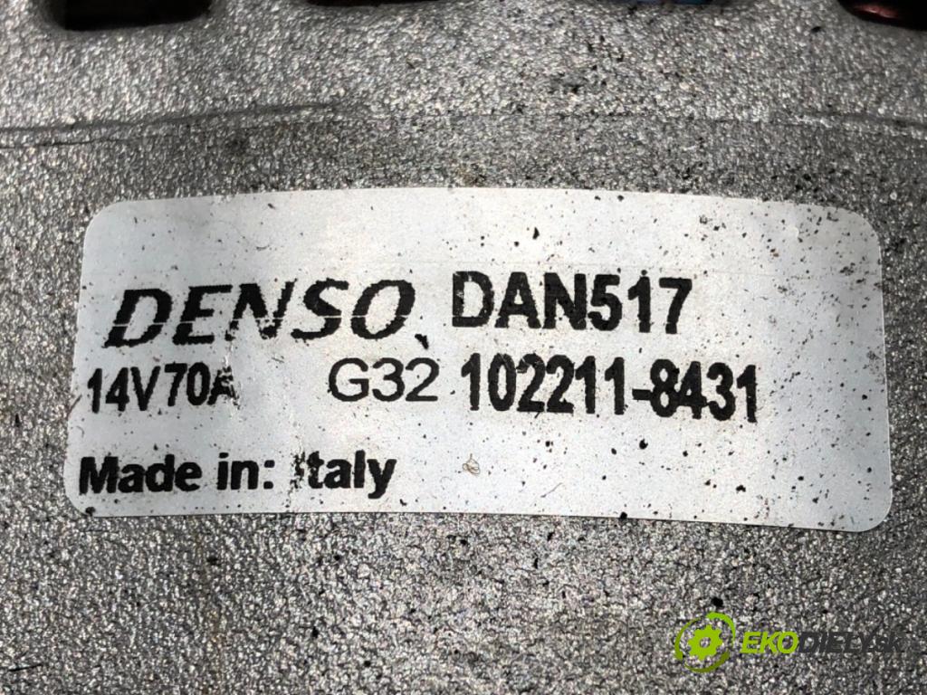 FIAT GRANDE PUNTO (199_) 2005 - 2022    1.4 (199AXB11, 199AXB1A, 199BXB1A, 199AXL1A) 57 kW [77 KM] benzyna 2005 - 2015  Alternátor 102211-8431 (Alternátory)