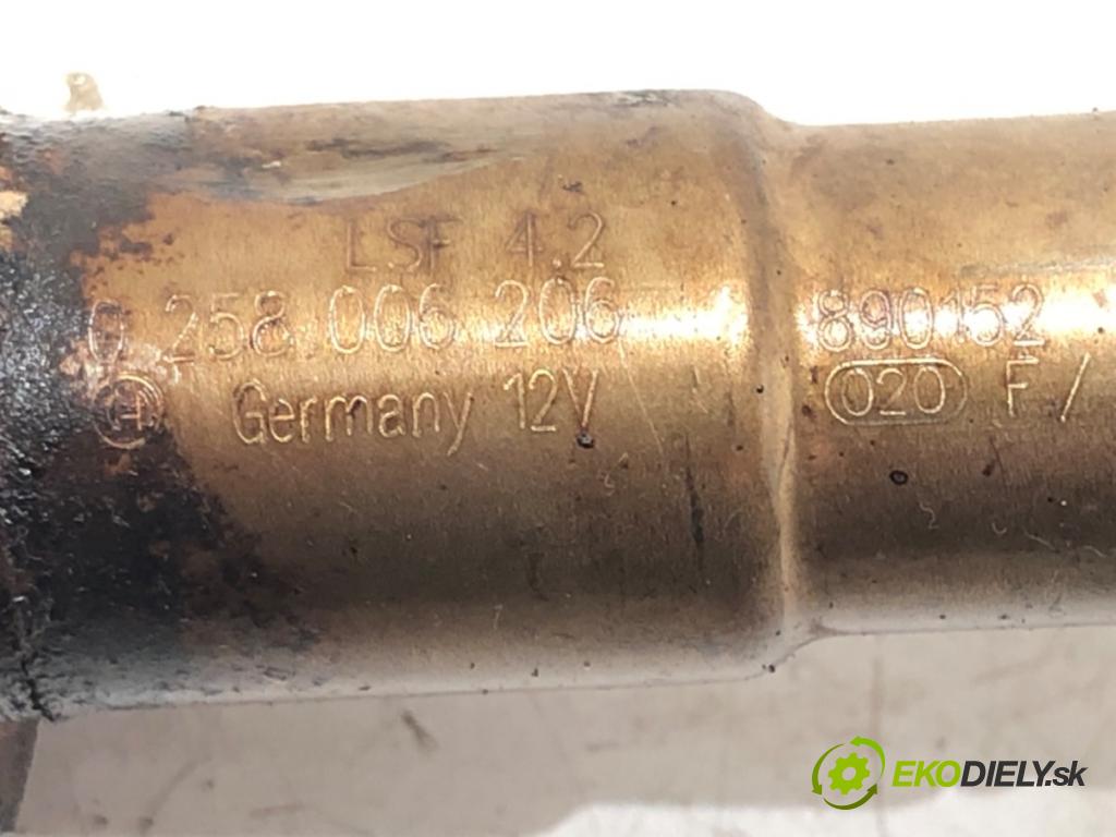 FIAT GRANDE PUNTO (199_) 2005 - 2022    1.4 (199AXB11, 199AXB1A, 199BXB1A, 199AXL1A) 57 kW [77 KM] benzyna 2005 - 2015  sonda lambda zad 0258006206 (Lambda sondy)