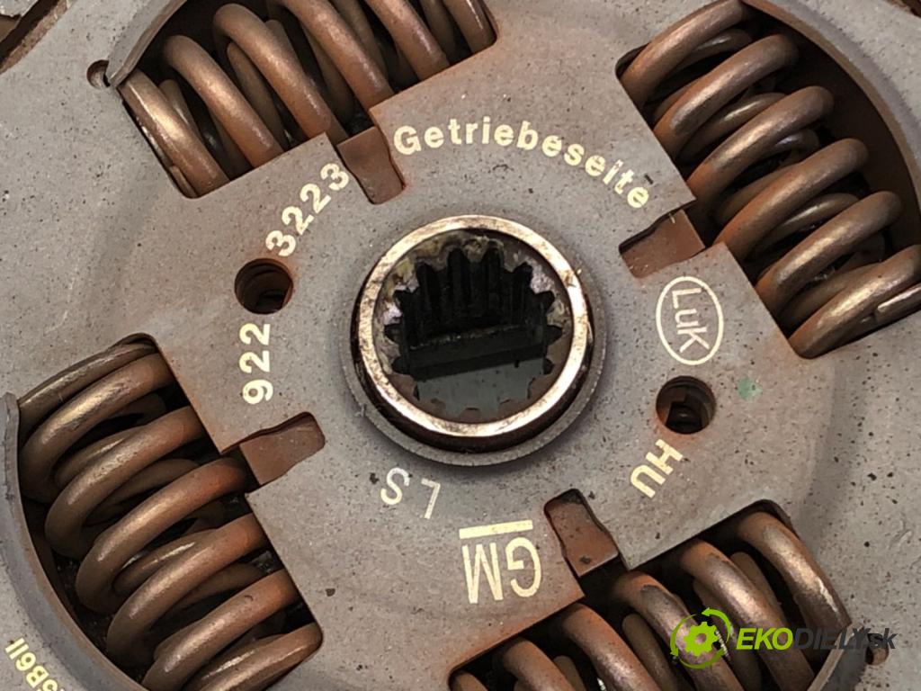 OPEL MERIVA B nadwozie wielkoprzestrzenne (MPV) (S10) 2010 - 2017    1.4 (75) 74 kW [100 KM] benzyna 2010 - 2017  Spojková sada (bez ložiska) 55489045 (Kompletné sady (bez ložiska))