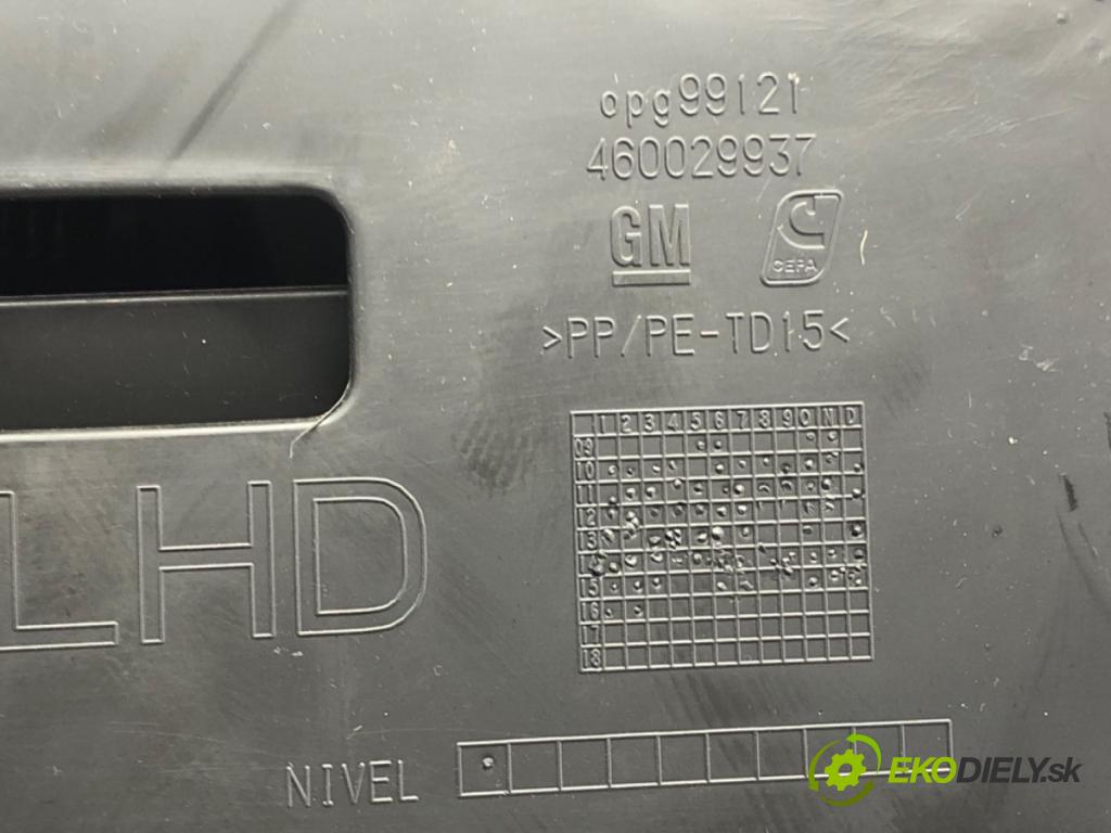 OPEL MERIVA B nadwozie wielkoprzestrzenne (MPV) (S10) 2010 - 2017    1.4 (75) 74 kW [100 KM] benzyna 2010 - 2017  Priehradka, kastlík spolujazdca  (Priehradky, kastlíky)