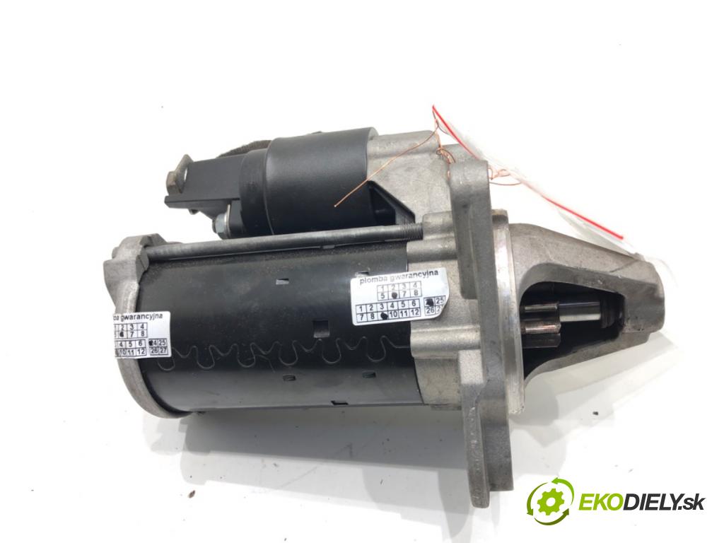 OPEL MERIVA B nadwozie wielkoprzestrzenne (MPV) (S10) 2010 - 2017    1.4 (75) 74 kW [100 KM] benzyna 2010 - 2017  Štartér 0001192069 25196021 (Štartéry)