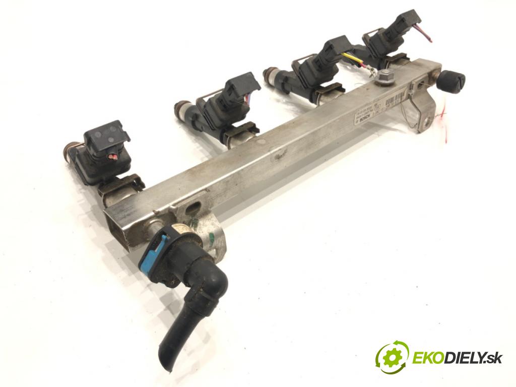 OPEL MERIVA B nadwozie wielkoprzestrzenne (MPV) (S10) 2010 - 2017    1.4 (75) 74 kW [100 KM] benzyna 2010 - 2017  Lišta vstrekovacia 0280158181 (Vstrekovacie lišty)