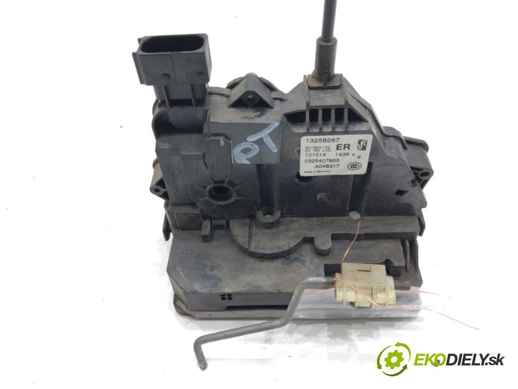 OPEL CORSA D (S07) 2006 - 2014    1.2 LPG (L08, L68) 63 kW [86 KM] Benzyna / gaz samochodowy (LPG) 2011 - 2014  zámok dveře pravý zadní část 13258267