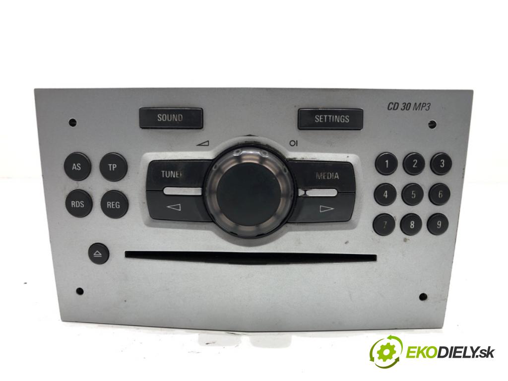 OPEL CORSA D (S07) 2006 - 2014    1.2 LPG (L08, L68) 63 kW [86 KM] Benzyna / gaz samochodowy (LPG) 2011 - 2014  RADIO 13466748 (Audio zariadenia)