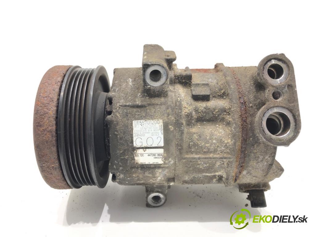 OPEL CORSA D (S07) 2006 - 2014    1.2 LPG (L08, L68) 63 kW [86 KM] Benzyna / gaz samochodowy (LPG) 2011 - 2014  kompresor klimatizace 447190-5041 (Kompresory)