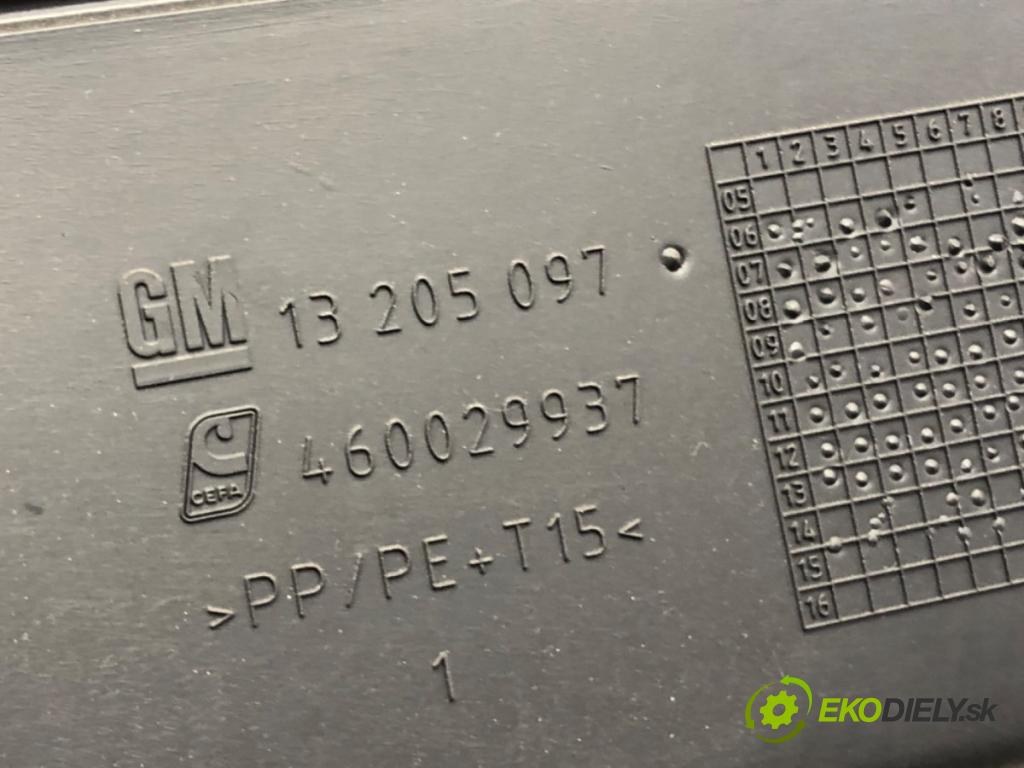 OPEL CORSA D (S07) 2006 - 2014    1.2 LPG (L08, L68) 63 kW [86 KM] Benzyna / gaz samochodowy (LPG) 2011 - 2014  Priehradka, kastlík spolujazdca  (Priehradky, kastlíky)