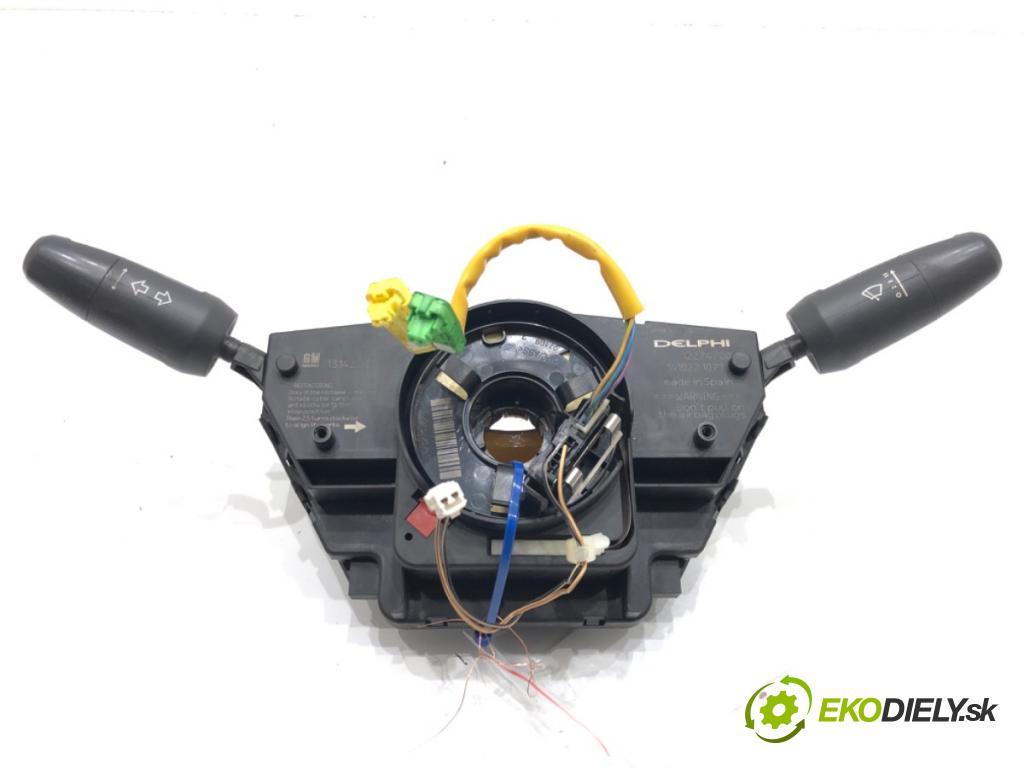 OPEL CORSA D (S07) 2006 - 2014    1.2 LPG (L08, L68) 63 kW [86 KM] Benzyna / gaz samochodowy (LPG) 2011 - 2014  Prepínač kombinovaný 13142283 (Prepínače, spínače, tlačidlá a ovládače kúrenia)