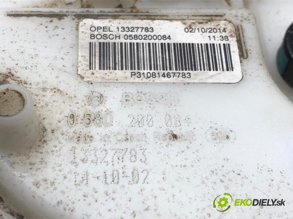 OPEL CORSA D (S07) 2006 - 2014    1.2 LPG (L08, L68) 63 kW [86 KM] Benzyna / gaz samochodowy (LPG) 2011 - 2014  pumpa paliva 0580200084