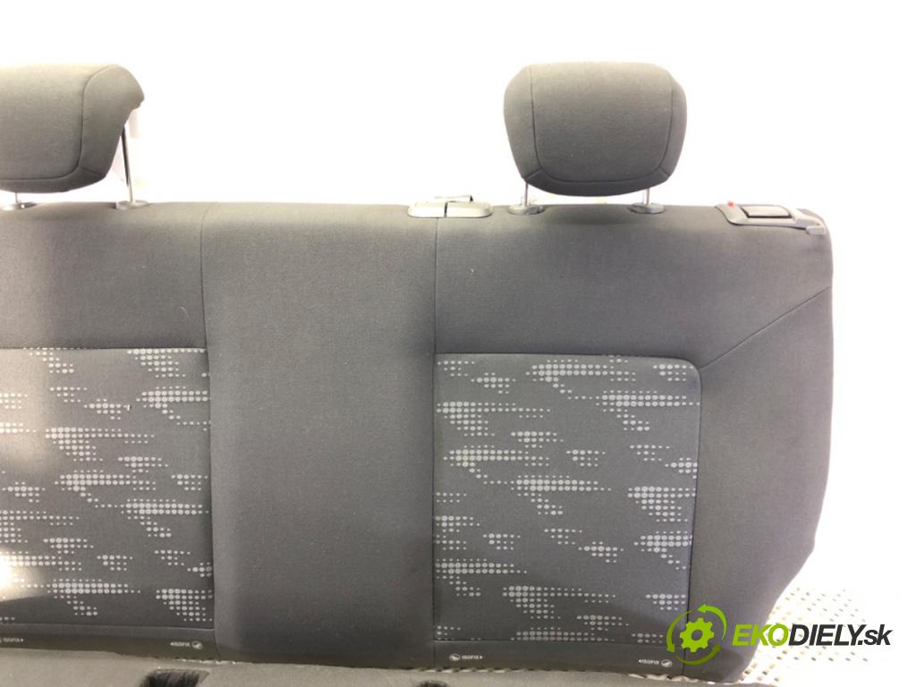 OPEL CORSA D (S07) 2006 - 2014    1.2 LPG (L08, L68) 63 kW [86 KM] Benzyna / gaz samochodowy (LPG) 2011 - 2014  Sedadlo druhý rad