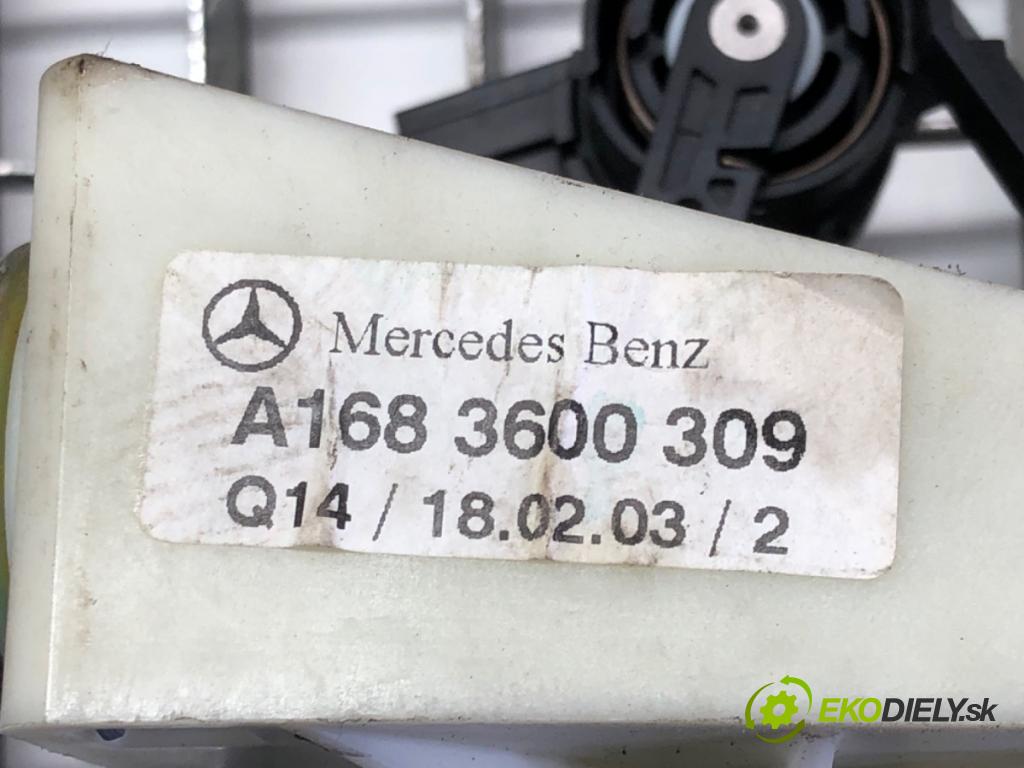 MERCEDES-BENZ VANEO (414) 2002 - 2005    1.6 (414.700) 60 kW [82 KM] benzyna 2002 - 2005  Kulisa A1683600309 (Rýchlostné páky / kulisy)