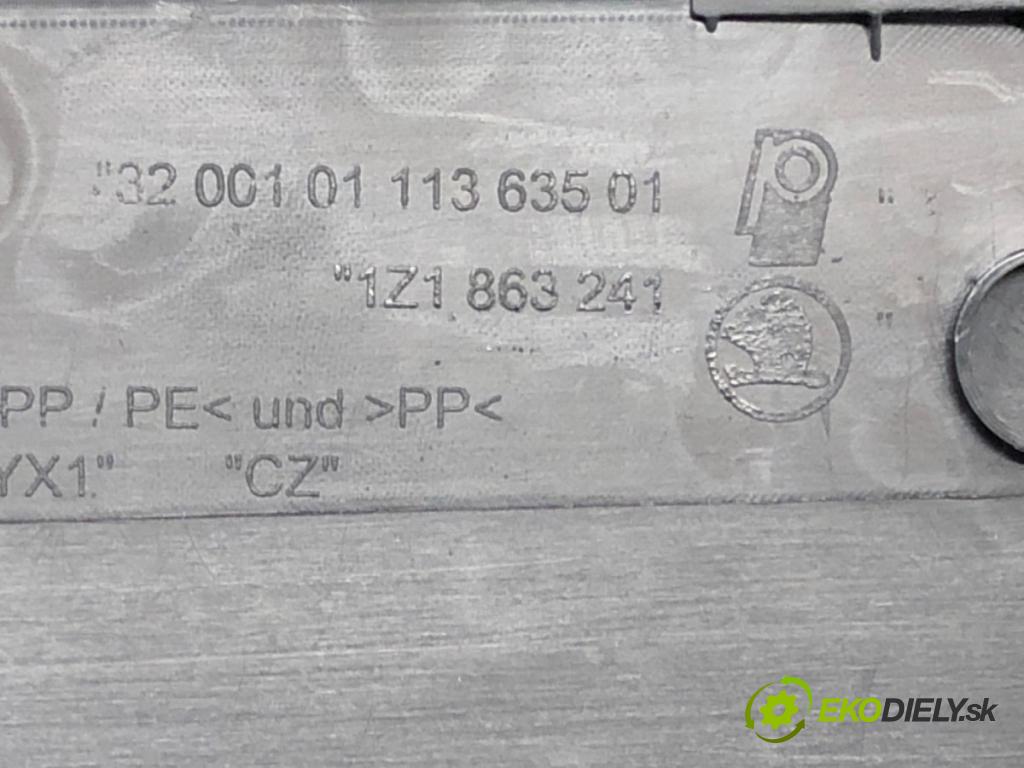 SKODA OCTAVIA II Combi (1Z5) 2004 - 2013    1.6 75 kW [102 KM] benzyna 2004 - 2013  Tunel stredový  (Stredový tunel / panel)
