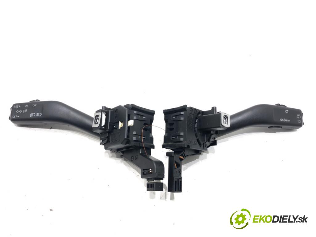 SKODA OCTAVIA II Combi (1Z5) 2004 - 2013    1.6 75 kW [102 KM] benzyna 2004 - 2013  Prepínač kombinovaný 1K0953519A (Prepínače, spínače, tlačidlá a ovládače kúrenia)
