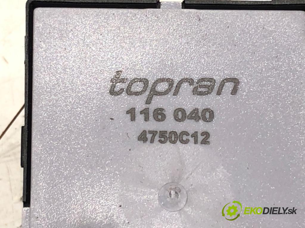 SKODA OCTAVIA II Combi (1Z5) 2004 - 2013    1.6 75 kW [102 KM] benzyna 2004 - 2013  Prepínač okien  (Prepínače, spínače, tlačidlá a ovládače kúrenia)