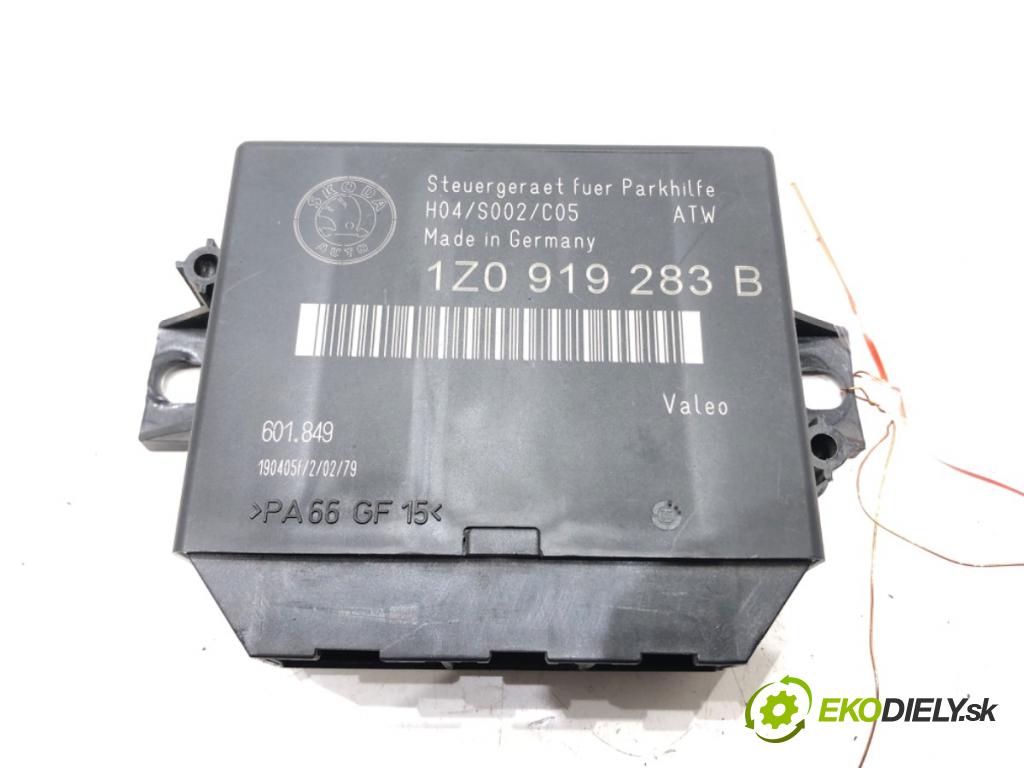 SKODA OCTAVIA II Combi (1Z5) 2004 - 2013    1.6 75 kW [102 KM] benzyna 2004 - 2013  Modul PDC 1Z0919283B (Ostatné)