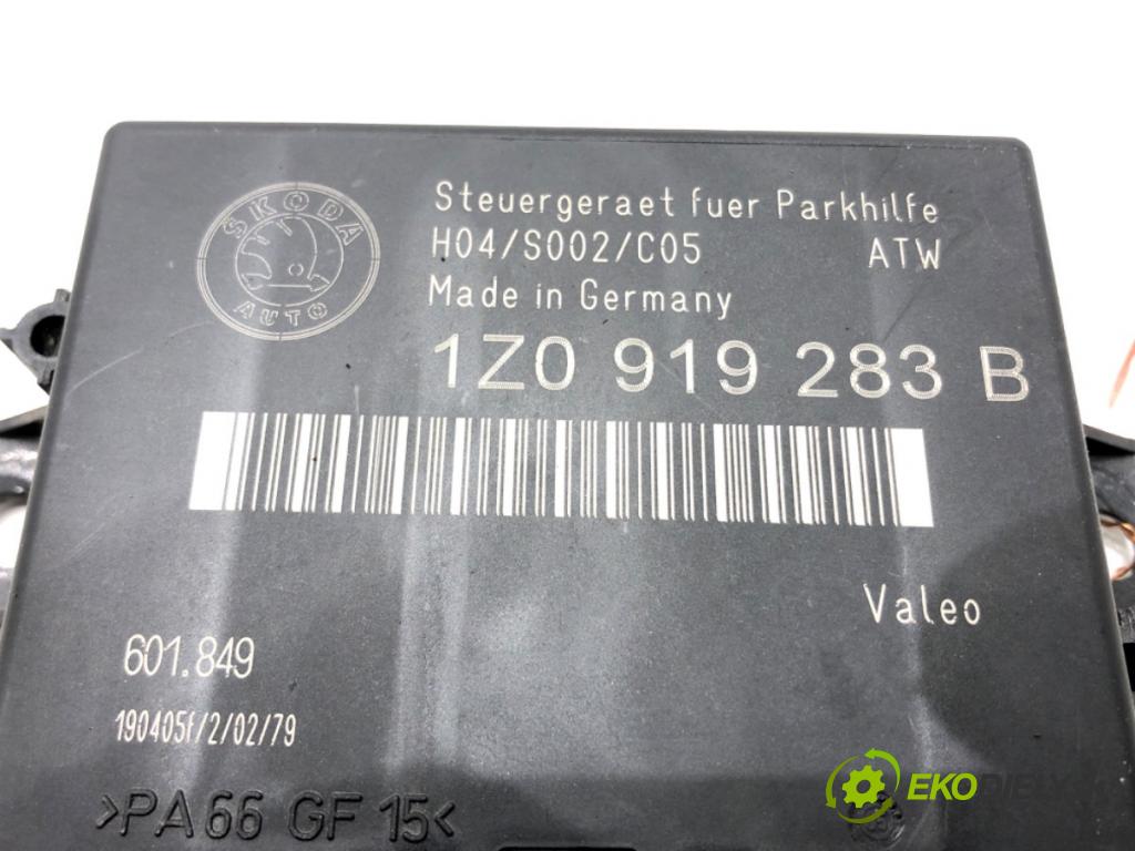 SKODA OCTAVIA II Combi (1Z5) 2004 - 2013    1.6 75 kW [102 KM] benzyna 2004 - 2013  Modul PDC 1Z0919283B (Ostatné)