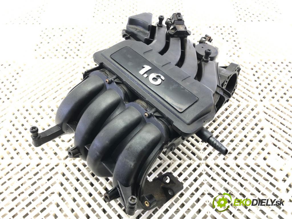 SKODA OCTAVIA II Combi (1Z5) 2004 - 2013    1.6 75 kW [102 KM] benzyna 2004 - 2013  Potrubie sacie, sanie 06A133206AN (Sacie potrubia)