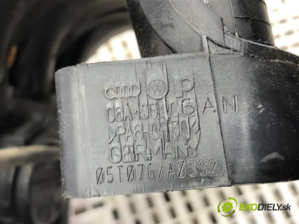 SKODA OCTAVIA II Combi (1Z5) 2004 - 2013    1.6 75 kW [102 KM] benzyna 2004 - 2013  Potrubie sacie, sanie 06A133206AN (Sacie potrubia)