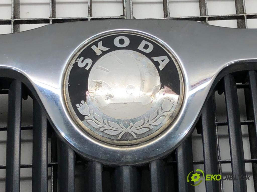 SKODA OCTAVIA II Combi (1Z5) 2004 - 2013    1.6 75 kW [102 KM] benzyna 2004 - 2013  mřížka maska 1Z0853668 (Mřížky (masky) chladičů)