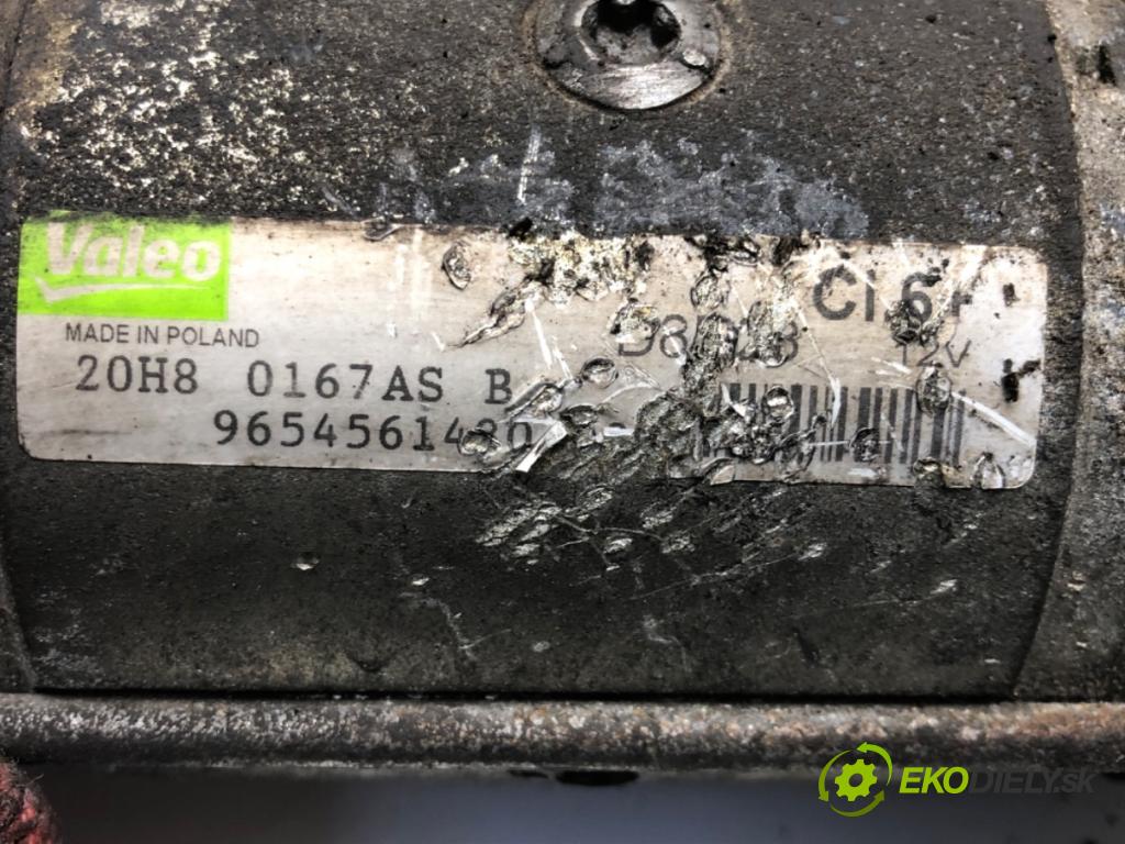 CITROEN C5 III (RD_) 2008 - 2022    2.0 HDi (RDRHDA) 100 kW [136 KM] olej napędowy 2008 - 2022  Štartér 9654561480 (Štartéry)