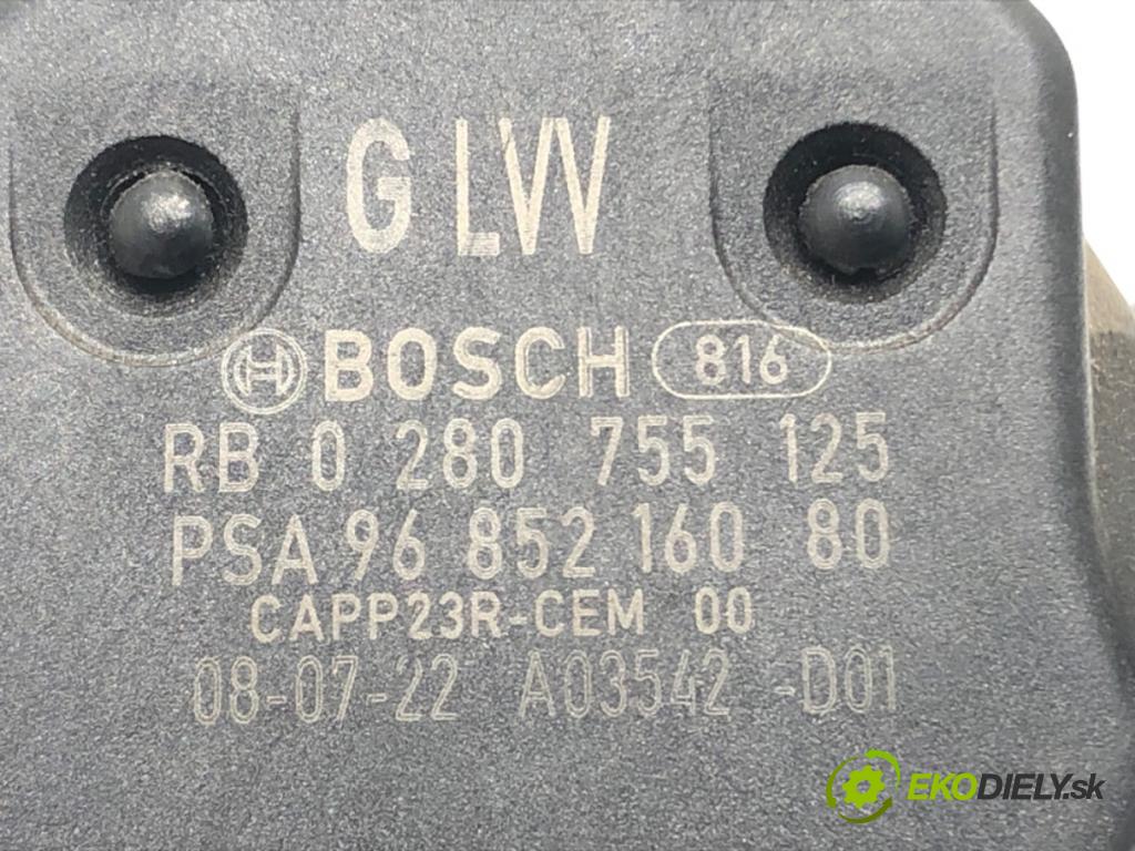 CITROEN C5 III (RD_) 2008 - 2022    2.0 HDi (RDRHDA) 100 kW [136 KM] olej napędowy 2008 - 2022  Potenciometer plynu 9685216080 0280755125 (Pedále)