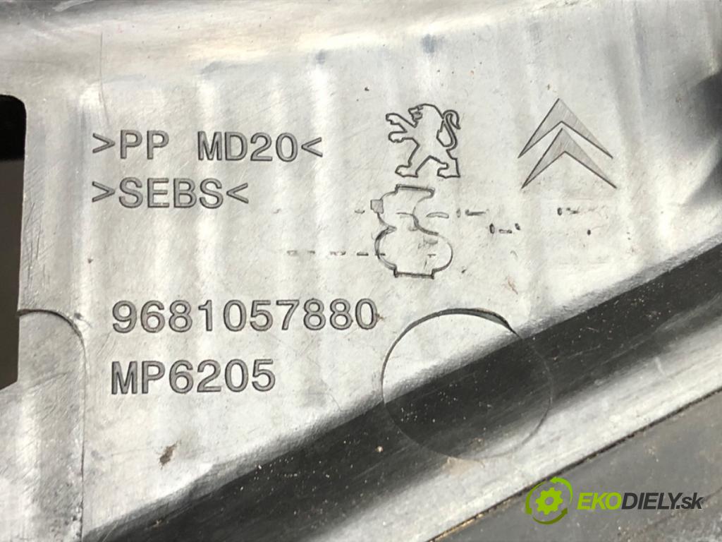 CITROEN C5 III (RD_) 2008 - 2022    2.0 HDi (RDRHDA) 100 kW [136 KM] olej napędowy 2008 - 2022  Torpédo, plast pod čelné okno 9681057880 (Torpéda)