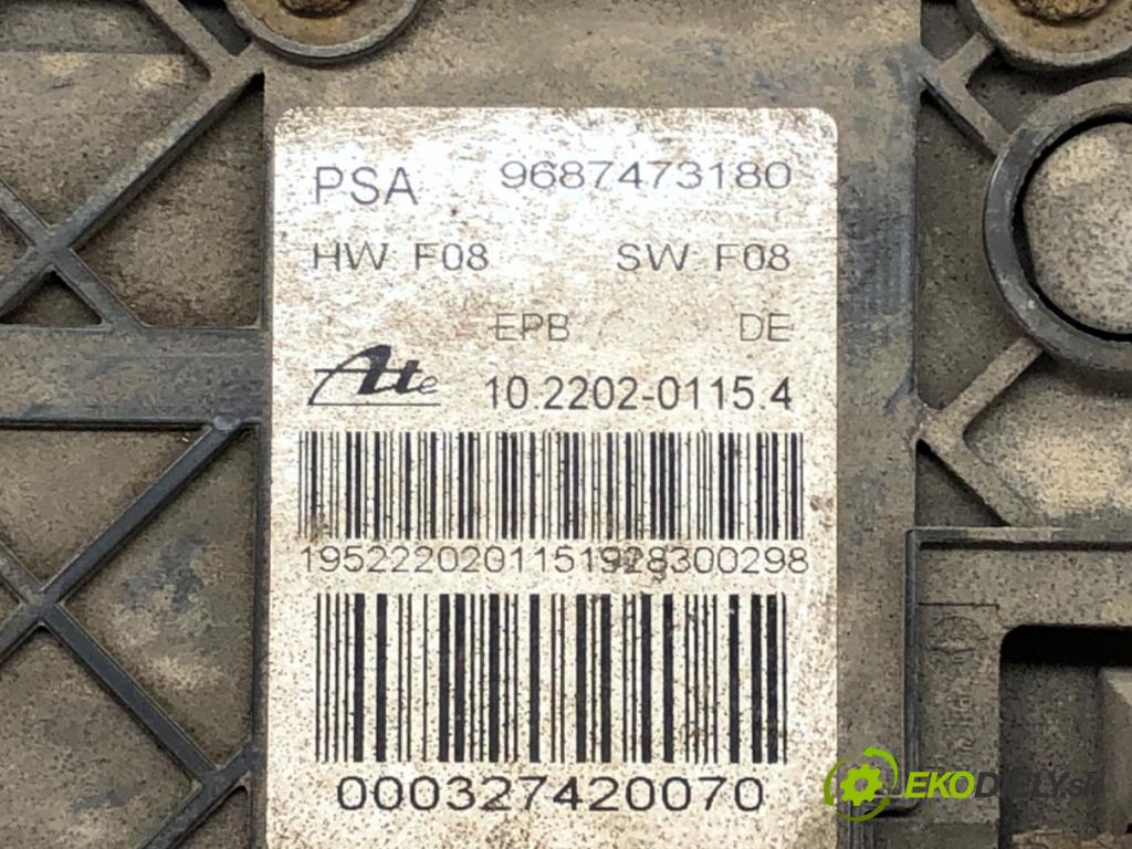 CITROEN C5 III (RD_) 2008 - 2022    2.0 HDi (RDRHDA) 100 kW [136 KM] olej napędowy 2008 - 2022  BRZDA: ručný elektrický 9687473180 (Ručné brzdy)