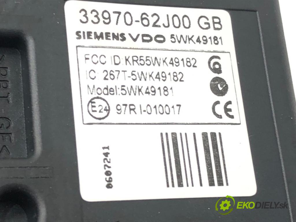 SUZUKI SWIFT III (MZ, EZ) 2005 - 2022    1.3 (RS 413) 68 kW [92 KM] benzyna 2005 - 2022  spinačka 33970-62J00 (Spínacie skrinky a kľúče)