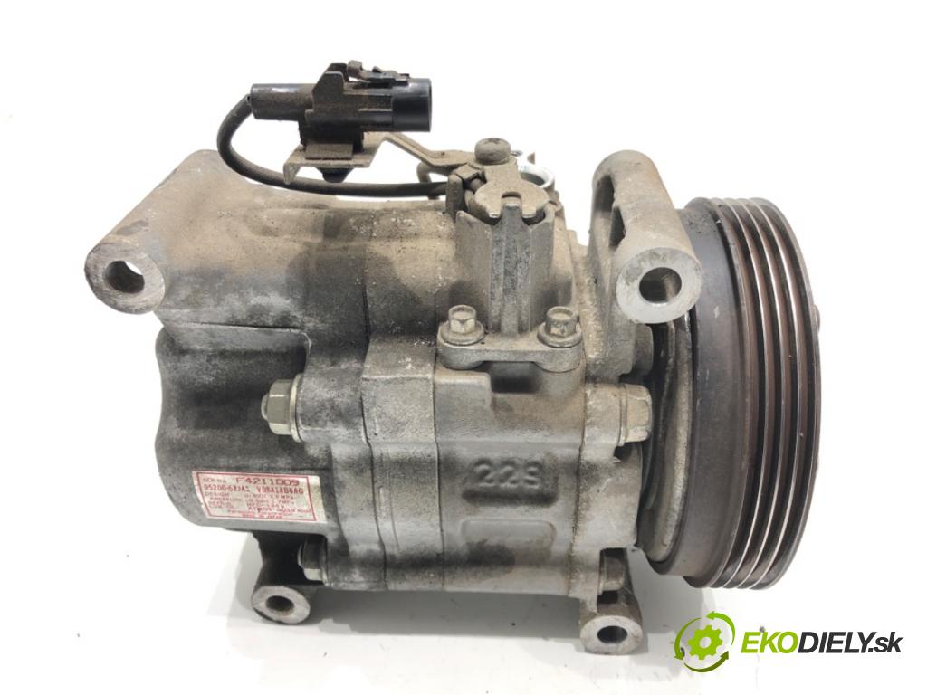 SUZUKI SWIFT III (MZ, EZ) 2005 - 2022    1.3 (RS 413) 68 kW [92 KM] benzyna 2005 - 2022  kompresor klimatizace 95200-63JA1 (Kompresory)