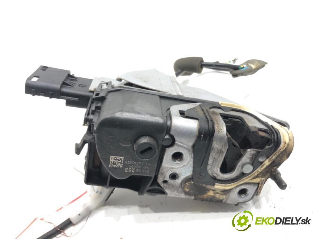 PEUGEOT 508 I (8D_) 2010 - 2018    2.0 HDi 120 kW [163 KM] olej napędowy 2010 - 2018  zámok dveře pravý zadní část PSA006263