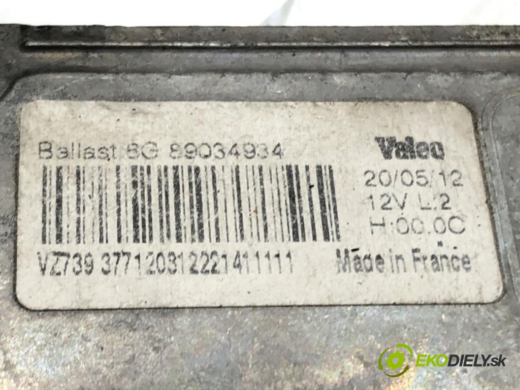 PEUGEOT 508 I (8D_) 2010 - 2018    2.0 HDi 120 kW [163 KM] olej napędowy 2010 - 2018  Menič XENON 89034934 (Riadiace jednotky xenónu)