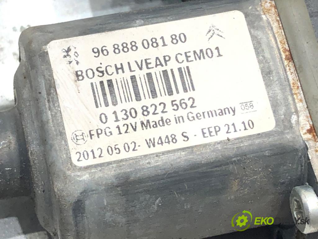 PEUGEOT 508 I (8D_) 2010 - 2018    2.0 HDi 120 kW [163 KM] olej napędowy 2010 - 2018  mechanismus okna pravý přední část