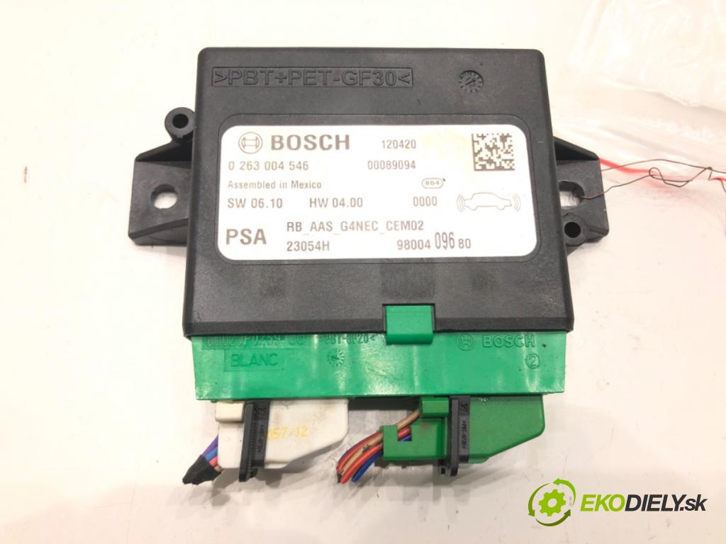 PEUGEOT 508 I (8D_) 2010 - 2018    2.0 HDi 120 kW [163 KM] olej napędowy 2010 - 2018  Modul PDC 0263004546 (Ostatné)