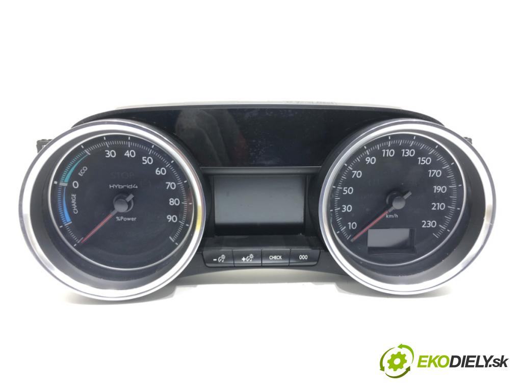 PEUGEOT 508 I (8D_) 2010 - 2018    2.0 HDi 120 kW [163 KM] olej napędowy 2010 - 2018  Prístrojovka 9678558780 (Prístrojové dosky, displeje)