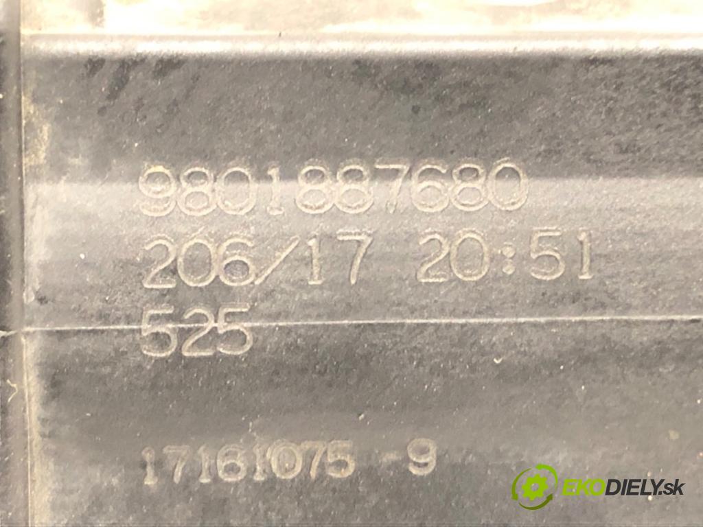 PEUGEOT 508 I (8D_) 2010 - 2018    2.0 HDi 120 kW [163 KM] olej napędowy 2010 - 2018  Ventil tlaku 9801887680 (Ventily)