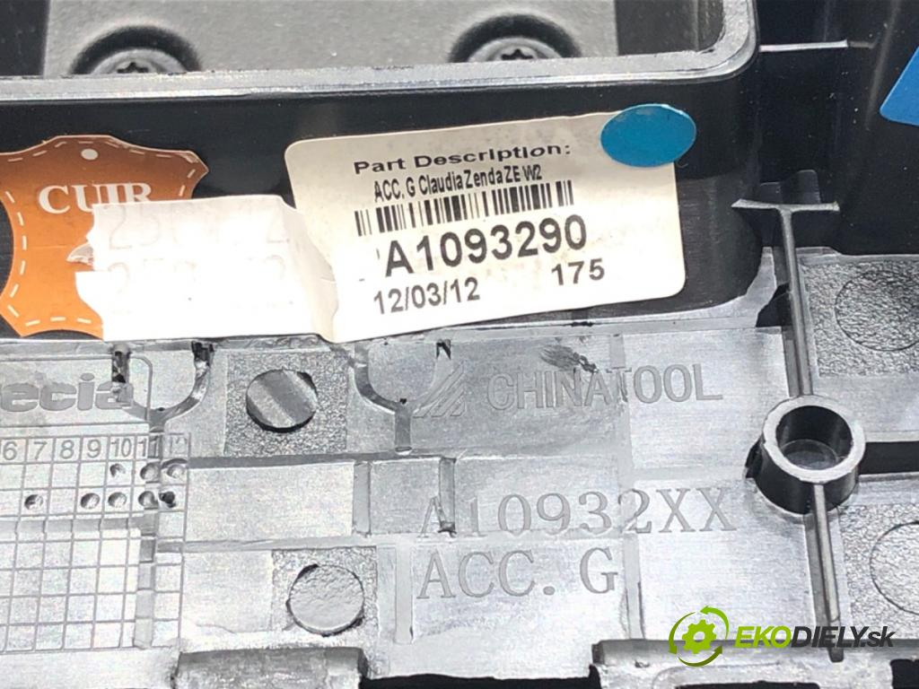 PEUGEOT 508 I (8D_) 2010 - 2018    2.0 HDi 120 kW [163 KM] olej napędowy 2010 - 2018  Lakťová opierka A10932XX (Lakťové opierky)