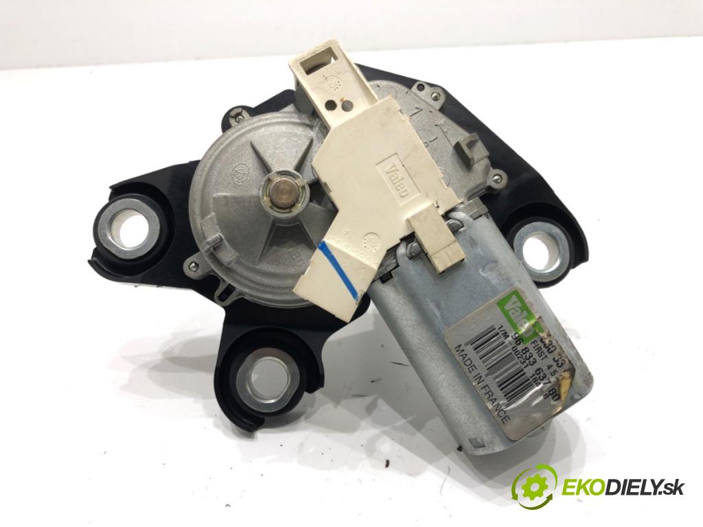 PEUGEOT PARTNER Nadwozie pełne/minivan 2008 - 2022    1.6 HDi 66 kW [90 KM] olej napędowy 2011 - 2022  motor stěračů zadní část 9683363780