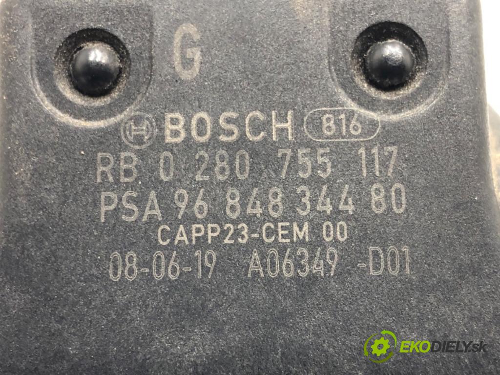 PEUGEOT PARTNER Nadwozie pełne/minivan 2008 - 2022    1.6 HDi 66 kW [90 KM] olej napędowy 2011 - 2022  Potenciometer plynu 9684834480 0280755117 (Pedále)