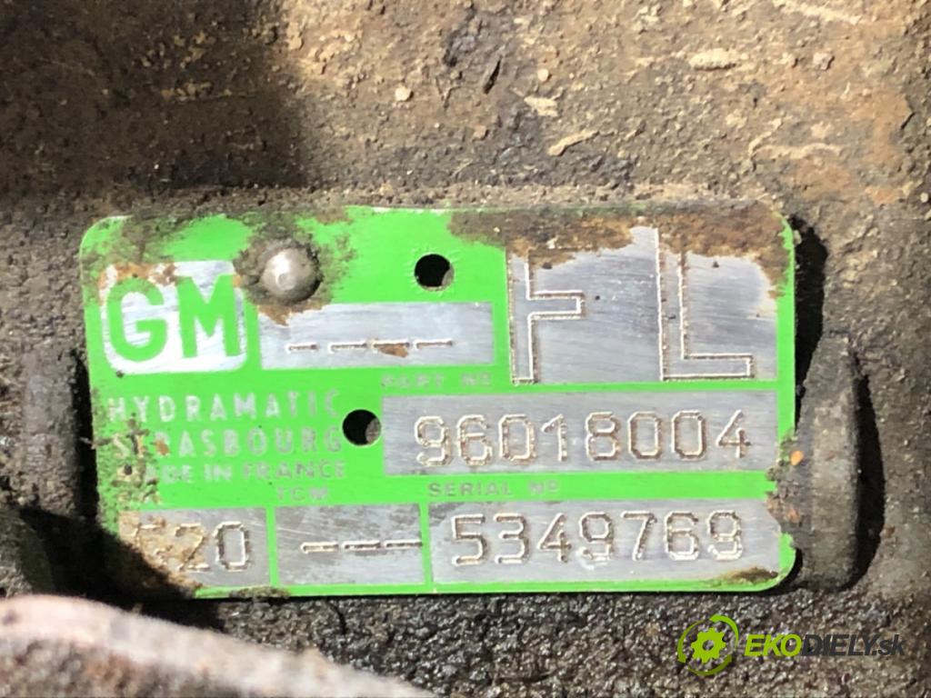 ISUZU RODEO samochód terenowy zamknięty 1997 - 2004    3.2 V6 151 kW [205 KM] benzyna 1997 - 2004  Prevodovka 96018004 (Prevodovky)