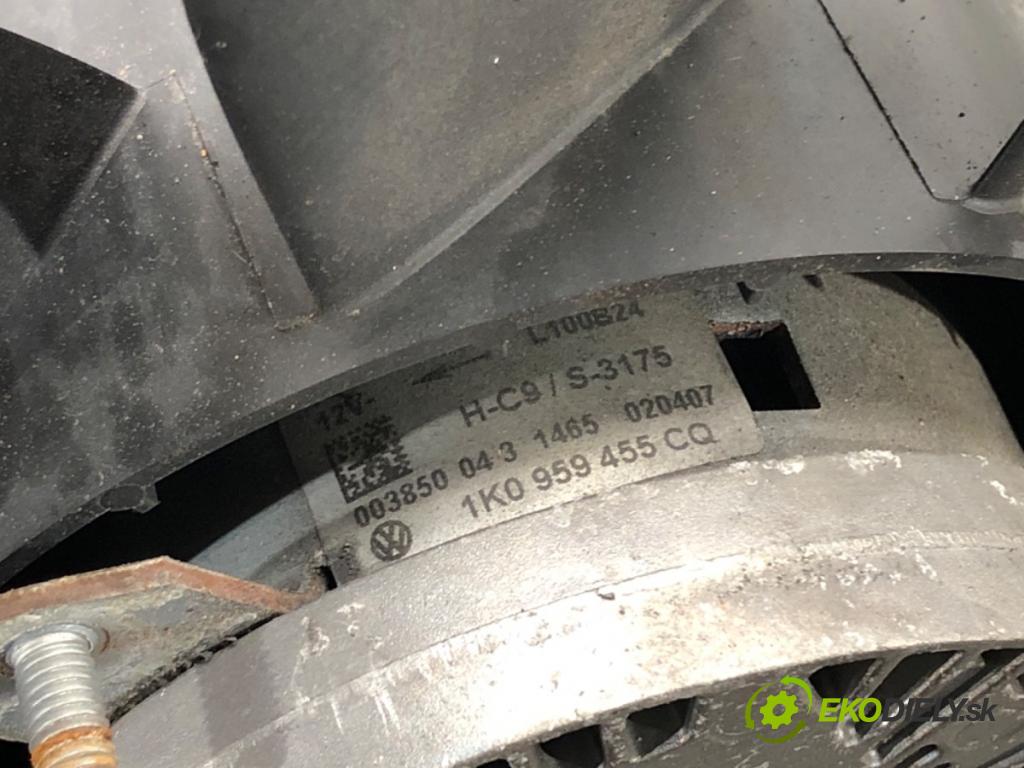 VW GOLF V (1K1) 2003 - 2010    2.0 GTI 147 kW [200 KM] benzyna 2004 - 2009  Ventilátor chladiča 1K0959455CQ (Ventilátory)