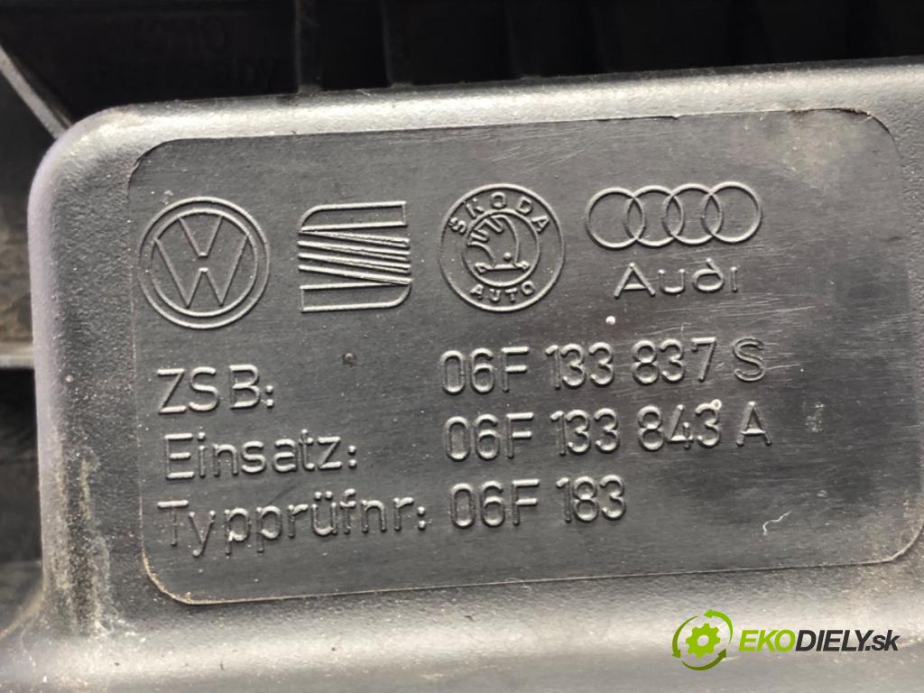 VW GOLF V (1K1) 2003 - 2010    2.0 GTI 147 kW [200 KM] benzyna 2004 - 2009  Obal filtra vzduchu 06F133843A (Obaly filtrov vzduchu)