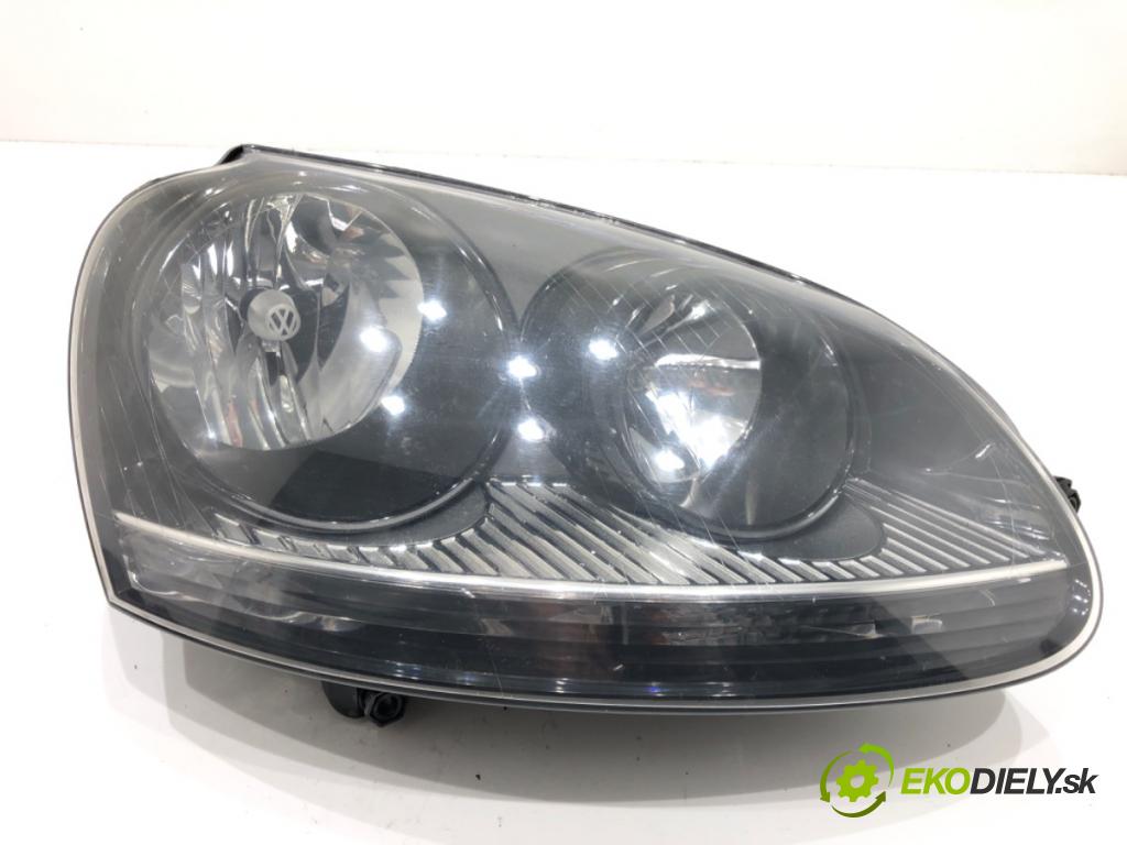 VW GOLF V (1K1) 2003 - 2010    2.0 GTI 147 kW [200 KM] benzyna 2004 - 2009  Svetlomet pravy predný 1K6941006T