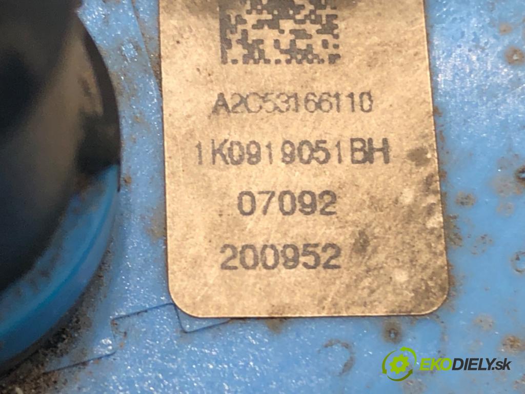 VW GOLF V (1K1) 2003 - 2010    2.0 GTI 147 kW [200 KM] benzyna 2004 - 2009  pumpa paliva 1K0919051BH