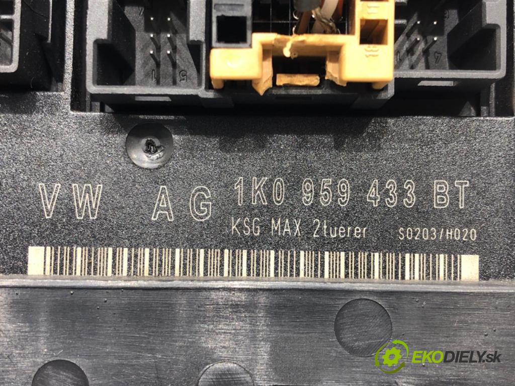 VW GOLF V (1K1) 2003 - 2010    2.0 GTI 147 kW [200 KM] benzyna 2004 - 2009  Modul komfortu 1K0959433BT (Moduly komfortu)