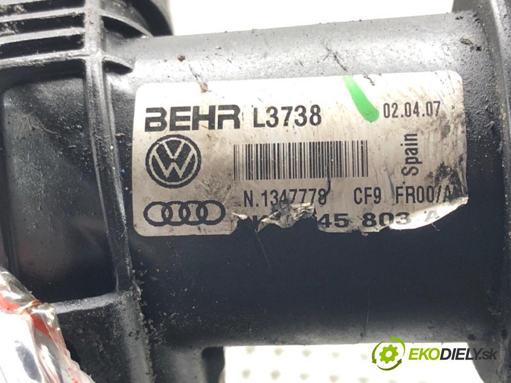VW GOLF V (1K1) 2003 - 2010    2.0 GTI 147 kW [200 KM] benzyna 2004 - 2009  intercooler L3738 (Chladiče nasávaného vzduchu (intercoolery))