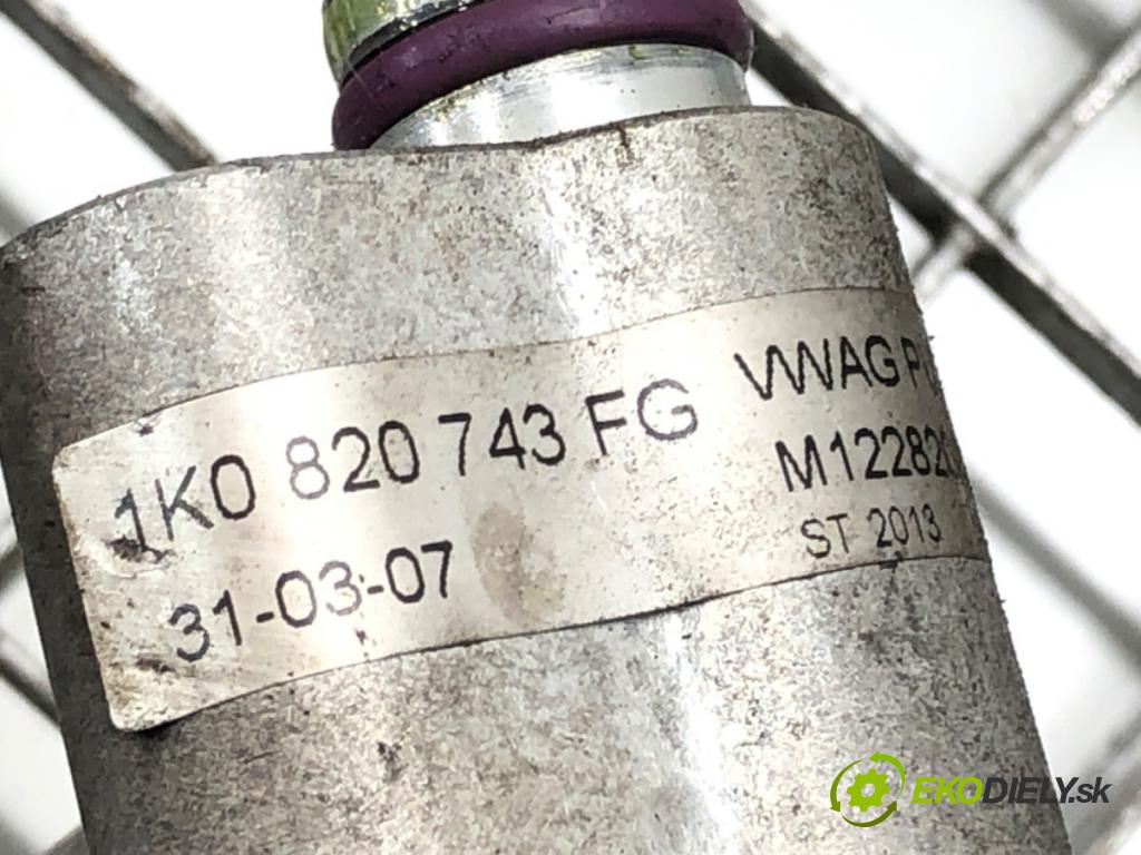 VW GOLF V (1K1) 2003 - 2010    2.0 GTI 147 kW [200 KM] benzyna 2004 - 2009  rúrka klimatizácie 1K0820743FG (Rúrky klimatizácie)