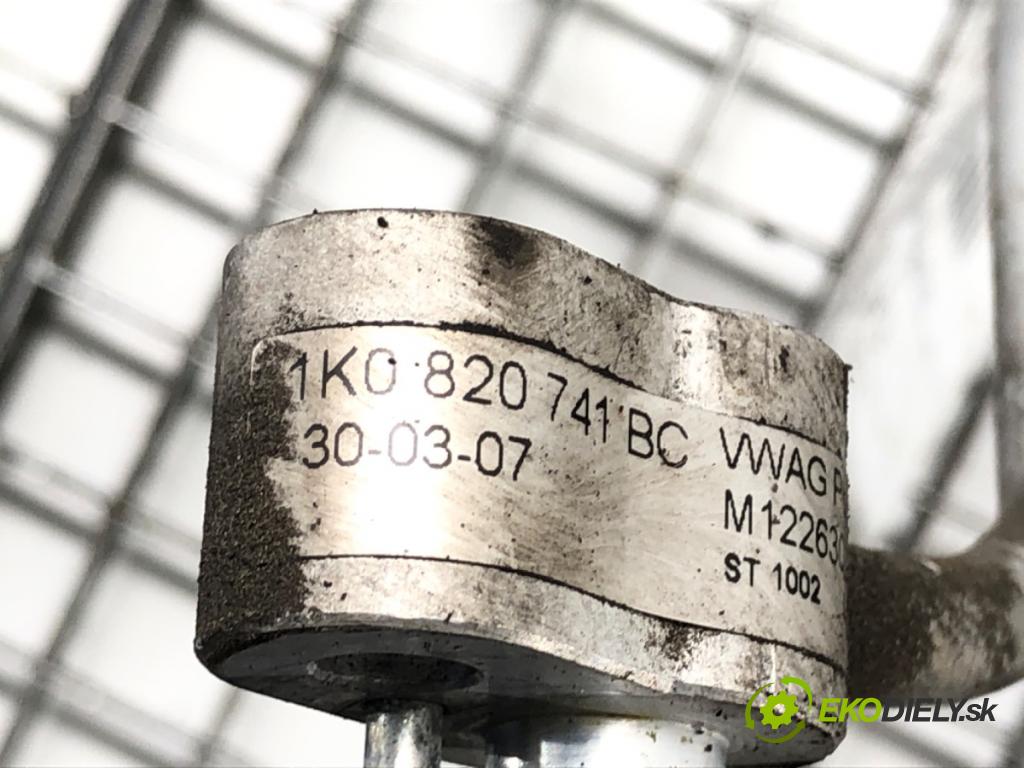 VW GOLF V (1K1) 2003 - 2010    2.0 GTI 147 kW [200 KM] benzyna 2004 - 2009  rúrka klimatizácie 1K0820741BC (Rúrky klimatizácie)