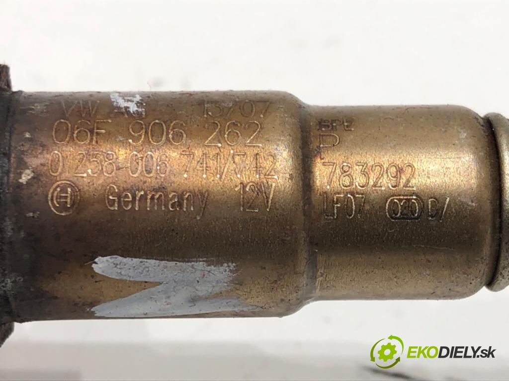 VW GOLF V (1K1) 2003 - 2010    2.0 GTI 147 kW [200 KM] benzyna 2004 - 2009  sonda lambda zad 06F906262P 0258006741 (Lambda sondy)