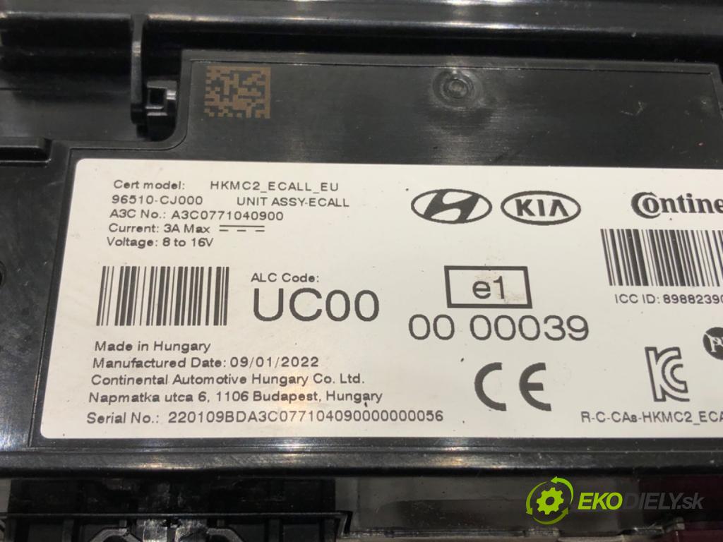 KIA SPORTAGE V (NQ5) 2021 - 2022    1.6 T-GDI MEHV 132 kW [179 KM] Hybryda silnik benzynowy / elektryczny 2021 - 2022  Modul Riadiaca jednotka 96510-CJ000 (Ostatné)